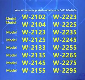 ซีพียูเซิร์ฟเวอร์ใหม่และมือสอง W-2223 2225 2235 2123 2125 2133 2135 2145 2155 2245 2255 LGA 2066 - Product Image 2