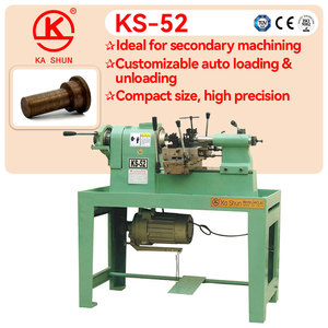 Torno de metal manual de alta resistencia, centro de torneado de 220V para taller de maquinaria industrial y componentes de herramientas - Product Image 1