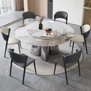 Juego <span class=keywords><strong>de</strong></span> mesa pequeña <span class=keywords><strong>de</strong></span> cocina <span class=keywords><strong>de</strong></span> 4 plazas con Base metálica moderna <span class=keywords><strong>de</strong></span> lujo <span class=keywords><strong>de</strong></span> alta calidad, mesa <span class=keywords><strong>de</strong></span> <span class=keywords><strong>comedor</strong></span> <span class=keywords><strong>de</strong></span> mármol <span class=keywords><strong>de</strong></span> 6 plazas <span class=keywords><strong>para</strong></span> el hogar - Product Image 5