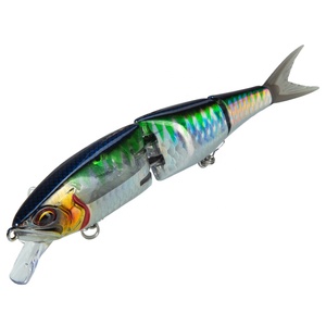 Leurre de pêche OEM 140 mm 25 g Jerkbait en plastique ABS, leurre suspendu à 2 articulations, leurres de pêche en forme de poisson, leurre Minnow - Product Image 1