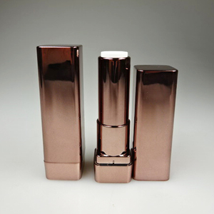 <b>Square</b> ABS Lipstick Tube with Base <b>Container</b> Empty Lipstick Packaging with Screen Printing and Private Logo - Product Image 5