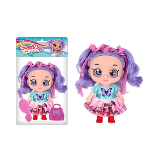 Poupée en vinyle Kindi Kids Sweetheart de 7 pouces avec yeux 5D et bandeau - Cadeau de Noël - Product Image 5