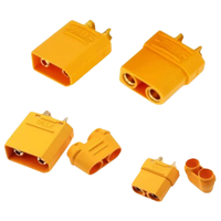 Connecteur XT90 mâle/femelle avec gaine, prise haute intensité pour modèle réduit, connecteur banane plaqué or pour batterie au lithium