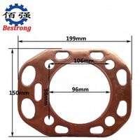Joint de culasse BESTRONG S195 en fer pour moteur de motoculteur, 100 % testé, garantie 6 mois