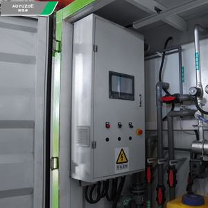 Usine MBR de bioréacteur à membrane submergée 220V pour le traitement de l'eau des hôpitaux domestiques Garantie 1 an IHM (interface homme-machine) - Product Image 3