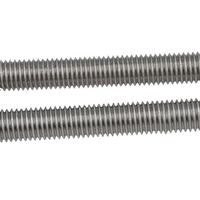 FOYO 304 Stainless Steel Fully Threaded Rod 5/8-11" x 36" Marine Boat Yacht Studding Bar Hardware