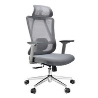Chaise de bureau ergonomique moderne, vente directe d'usine, mobilier de bureau, chaise pivotante en tissu