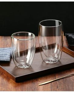 Taza de Café de Doble Pared de Vidrio Borosilicato, Libre de BPA, Resistente al Calor, con Tapa y Pajita Aislante, Apta para Lavavajillas, para Bebidas Frías/Calientes - Product Image 2