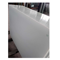 Verre laminé opale 55. 66.2 44.2 6.38 6 8 16 12 10.38mm, faible teneur en fer poli bord trempé triple opale verre laminé
