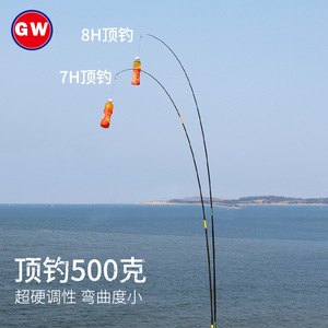 คันเบ็ดตกปลา Guangwei Guangmei ขนาด 4 เมตร 7H 8H แอคชั่นแข็งพิเศษ คันเบ็ดตกปลาแบบ Black Pit Fly Rod คันเบ็ดไต้หวัน - Product Image 4