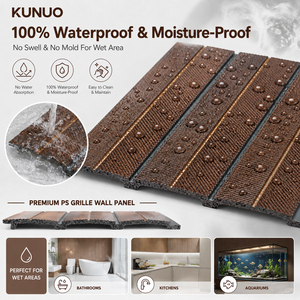 Panel de Pared PS Moderno, Impermeable, Fácil de Limpiar, Ligero, Decorativo para Paredes <span class=keywords><strong>Interiores</strong></span>, Lavandería, Área de Servicio, Almacén - Product Image 5