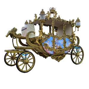 Vente en gros de calèche de mariage Cendrillon, calèche royale électrique, calèche de tourisme idéale pour l'Arabie Saoudite - Product Image 5
