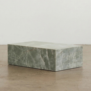 Mesa de Centro de Cuarzo <span class=keywords><strong>Esmeralda</strong></span> Natural de Estilo Retro de Lujo Cammy Stone, Moderna y Baja, para Sala de Estar, <span class=keywords><strong>Villa</strong></span>, <span class=keywords><strong>Hotel</strong></span>, Hogar - Product Image 3