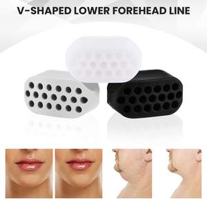 Esercitatore della mascella muscolare del collo del viso Gel di silice di buona qualità allenatore della mascella per la cura personale Define esercizi della mascella con Slim - Product Image 4