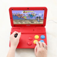 Console de jeu vidéo portable pliable A13 de 10,1 pouces, très vendue, console de jeu vidéo portable pour la maison, console de jeu d'arcade A13