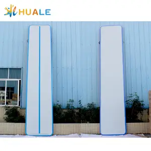 2024 Huale Custom Size Inflatable Dwf Gym Training Square air track Mat Gym Tapis De Degringolade Gonflable Air Track With Pump