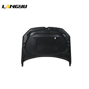 LANGyu Pièces et accessoires automobiles Systèmes de carrosserie automobile 	 Capot moteur pour Volkswagen <span class=keywords><strong>POLO</strong></span> <span class=keywords><strong>GTI</strong></span> Style en fibre de carbone, capot de protection 11-18 - Product Image 2