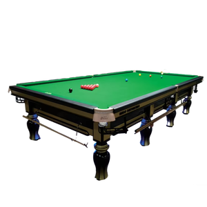 Table <span class=keywords><strong>de</strong></span> <span class=keywords><strong>snooker</strong></span> professionnelle Bojue 2026 pour le <span class=keywords><strong>Championnat</strong></span> <span class=keywords><strong>du</strong></span> <span class=keywords><strong>Monde</strong></span> <span class=keywords><strong>de</strong></span> <span class=keywords><strong>Snooker</strong></span> Féminin, 12 pieds, avec plateau en ardoise, coussinets, pieds en bois et poches en cuir - Product Image 1