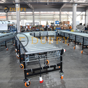 Konveyor Rol Akumulasi Teleskopik Duffy dengan Pengaturan Panjang yang Fleksibel untuk Pemuatan dan Pembongkaran yang Linier, Dilengkapi Penggerak Sabuk Pengatur Waktu - Product Image 2