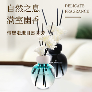 Love Perfume <b>Reed</b> <b>Diffuser</b> 120ml Long Lasting Fragrance For Bedroom Living Room Toilet Gradient Color High End Ornament - Product Image 1