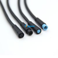 DREAM 2 3 4 5 6-poliger M6/M8 wasserdichter Julet Elektrofahrrad-Verbindungsstecker, Buchse und Stecker, Verkabelung, Scooter-Kabel, Signalsensor