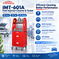 IMT-601A Macchina per la Pulizia e il Test degli Iniettori Auto, Banco di Prova a Ultrasuoni per Iniettori MPI EFI SFI SPI PFI con Armadio