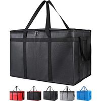 Sac isotherme commercial XXL pour livraison chaude/froide, certifié sécurité alimentaire pour livreurs canadiens