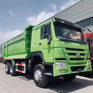 Segunda mano 371hp Sinotruk Euro2 Howo Sand Tipper 20 metros cúbicos 40 toneladas camión volquete para la venta - Product Image 2