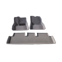 Alfombrilla de Piso para Automóvil Personalizada, Completa, Antideslizante, de PVC/Plástico 5D, para Todas las Estaciones, Compatible con Civic, Alphard, Hiace y Harrier