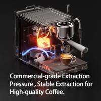 Machine à café expresso semi-automatique de haute qualité, en promotion, avec pompe italienne, pour usage domestique et commercial