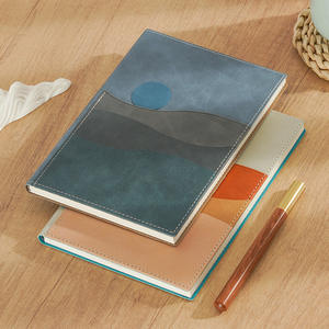 Ensemble de carnets de style chinois patchwork, papier 80g, reliure sans fil, bloc-notes cadeau, tendances créatives, impression laminée - Product Image 2