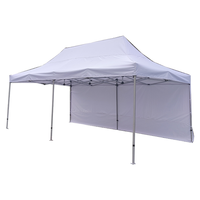 Tente pliante instantanée 10x20 pieds, imperméable, ignifuge, écologique, toutes saisons, pour événements et salons professionnels - Vente en gros