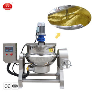 Honeycomb Steam Jacketed Kettle 50L for Jam and Marmalade <b>Commercial</b> Cooking Pot - Product Image 2