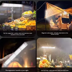Luz LED de emergencia portátil, ultrabrillante, resistente al agua, batería de larga duración, cargador de teléfono multifunción, para acampar, senderismo y actividades al aire libre - Product Image 5