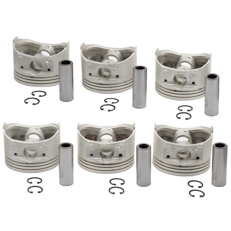 Juego De Pistones Y Anillos Mitsubishi 6G74-III 3.5L | STD Y 0.50 Oversize | Para Montero Sport Diamante