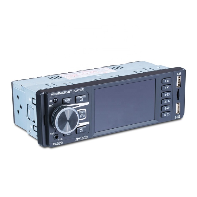 1Din Car Radio 3.8"IPS HD Capacitive Touch Screen Autoradio USB AUX MP5 Video Player MP3 Auto Audio Stereo Type C Head Unit