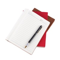 Carnets de notes en cuir A5 en gros, blocs-notes scolaires, journaux personnalisables