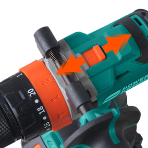 Trapano a Percussione Senza Fili Power Action BID 20B Brushless <span class=keywords><strong>20V</strong></span> con Batteria agli Ioni di Litio e Funzione Martello - Product Image 3