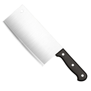 Stainless Steel Cleaver 8-9.9 In Cold Forged 45 Degree Bevel Household Meat Cutting Knife - Product Image 5
