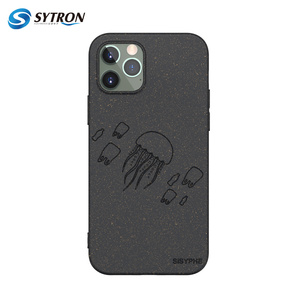 100% compostables Eco amigable a prueba de golpes a prueba Biodegradable caja del teléfono para Apple Iphone Xs 11 12 Pro Max - Product Image 1