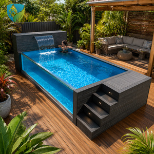 <span class=keywords><strong>Piscina</strong></span> Prefabricada de Fibra de Vidrio, <span class=keywords><strong>Piscina</strong></span> Elevada para Jardín, Resort, Hotel, Villa o Proyecto - Product Image 4
