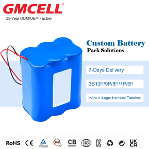 Batería Recargable de Iones de Litio GMCELL 10C ICR 14500 1000mAh 3.7V OEM, Paquete de Baterías de 600mAh/800mAh/1200mAh - Product Image 4