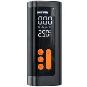 Portable Digital Tire Inflator <b>12V</b> LED Display 30L Min Single Cylinder Car Motorcycle Use - Product Image 5