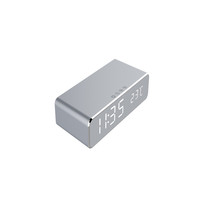 Nouveautés 2022 Affichage de la température Téléphone intelligent Chargeur sans fil Réveil Chargeur sans fil Qi Horloge de table numérique