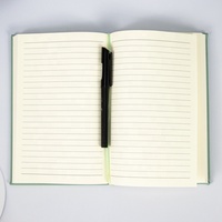 Carnet de notes A5 en similicuir avec couverture rigide, personnalisable avec logo, pour fournitures scolaires et de bureau, vente en gros, promotionnel, gaufré