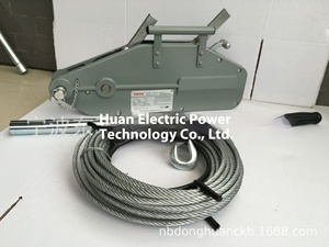 Treuil à câble manuel, Treuil à câble manuel Chine, Treuil de tirage à câble pour pont roulant, Treuils manuels/Tireurs de câble W - Product Image 3