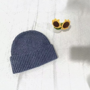 Gorro de punto de mezcla de lana, cálido, resistente al viento, plegable, informal, para hombre, otoño e invierno, aislamiento térmico, estilo adulto - Product Image 3