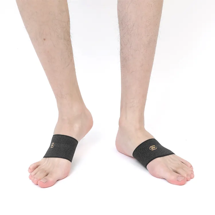 Factory Price Comfortable Elastic Arch Sleeve Copper Material Plantar Fasciitis Arch Support