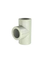 Sambungan Pipa Plastik PPH Tee PP Tee PPR Tee Konektor Pipa 3 Arah untuk Saluran Pembuangan Air PVC 20-110mm