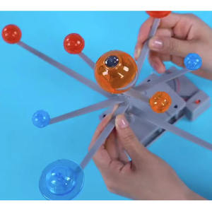 Puissance de vapeur éducative huit planètes expérience scientifique astronomique Projection rotative jouets de bricolage faits à la main - Product Image 3